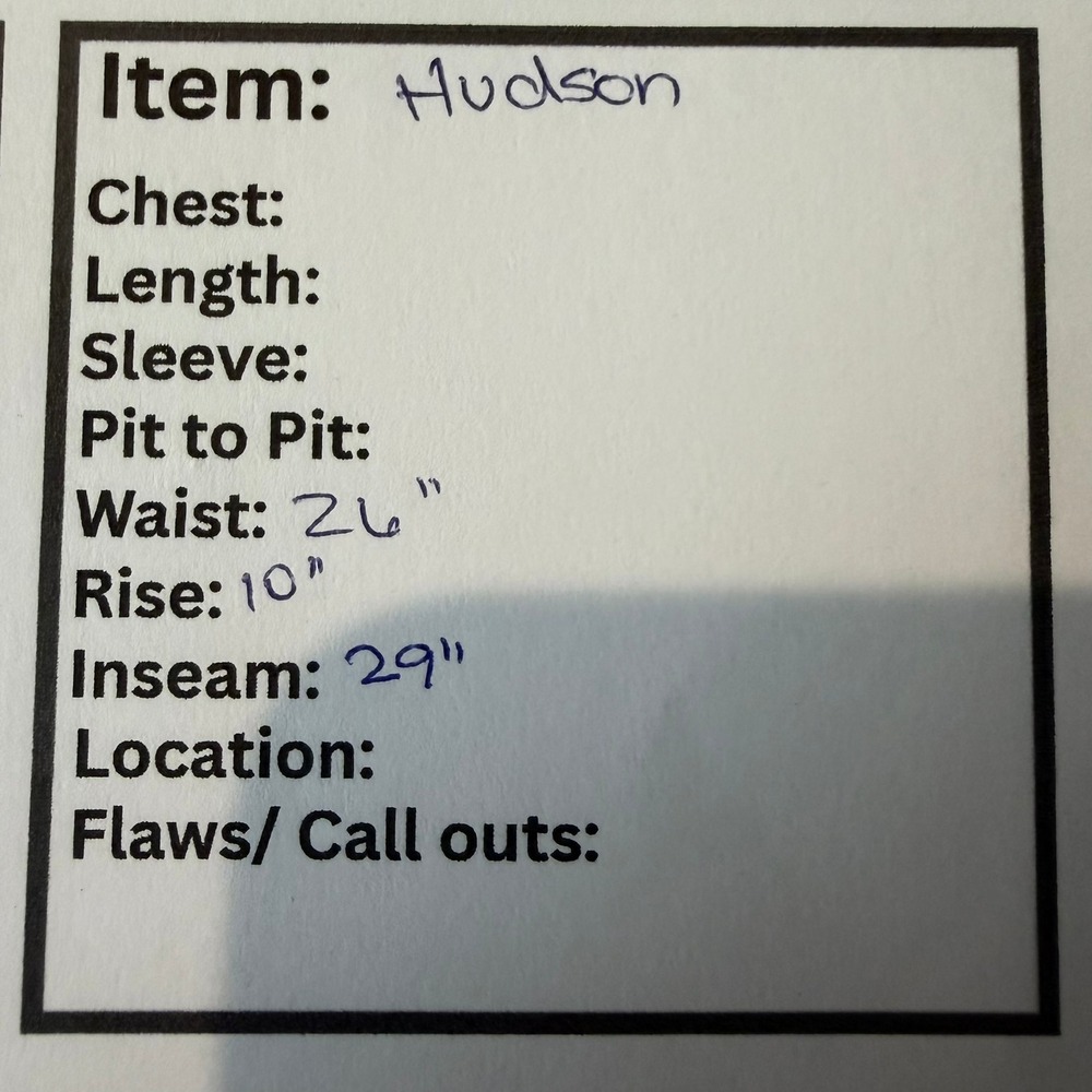 Hudson Barbara Super Skinny Jeans Size 25 High Rise Dark Wash Denim - Picture 5 of 5